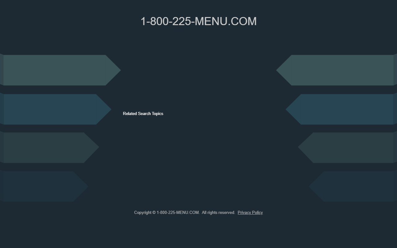 1-800-225-menu.com screenshot