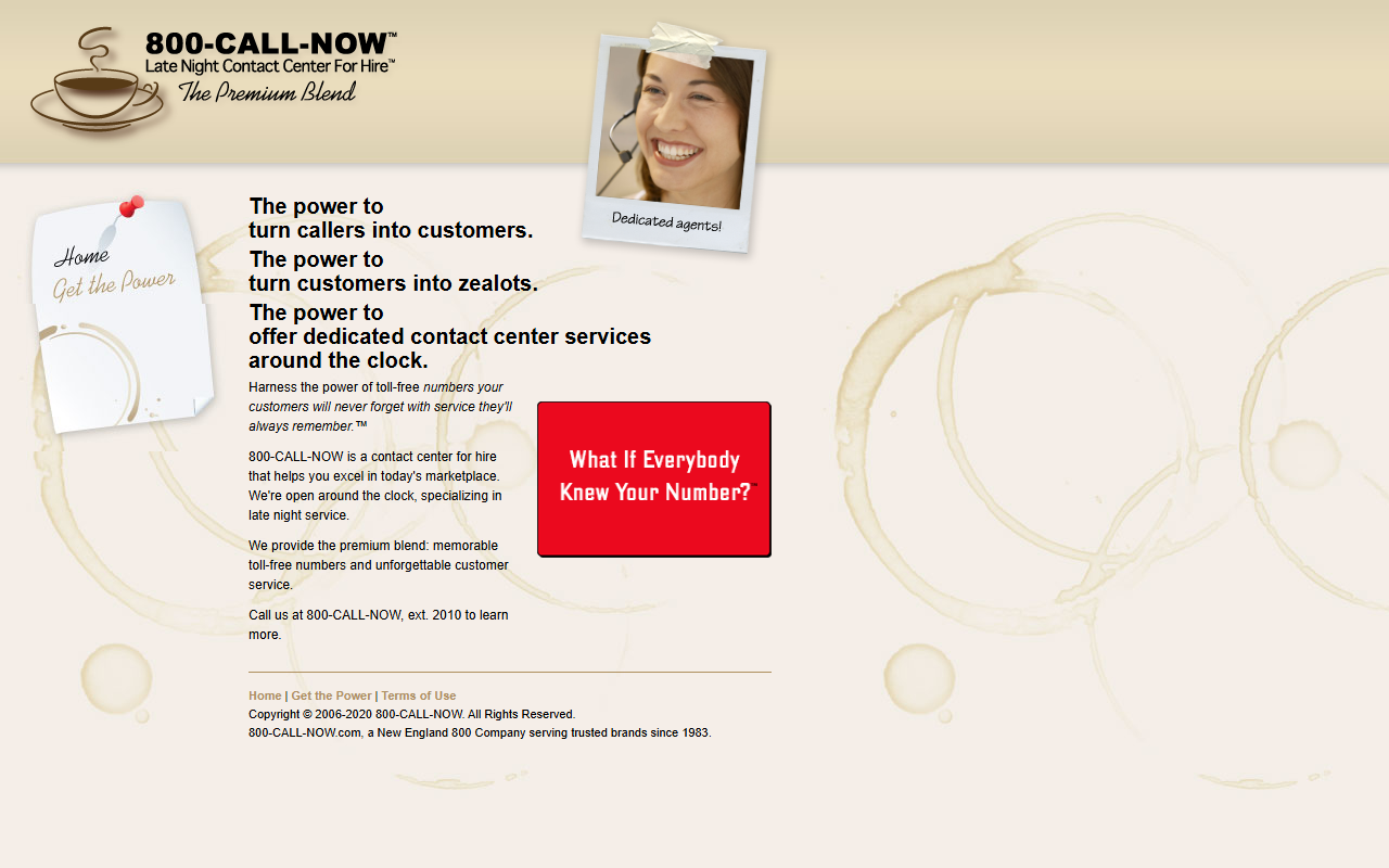 1-800-call-now.com screenshot