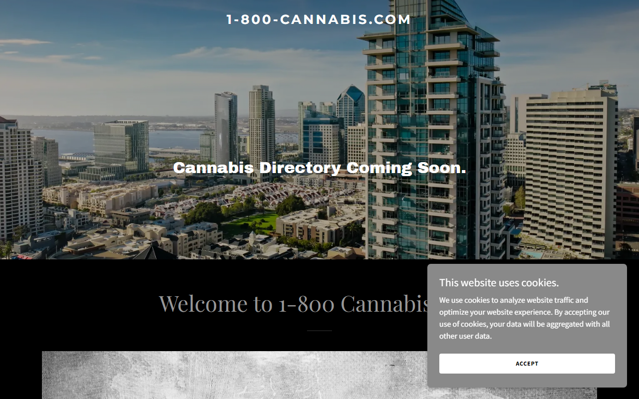 1-800-cannabis.com screenshot