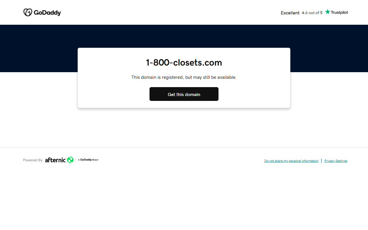 1-800-closets.com screenshot