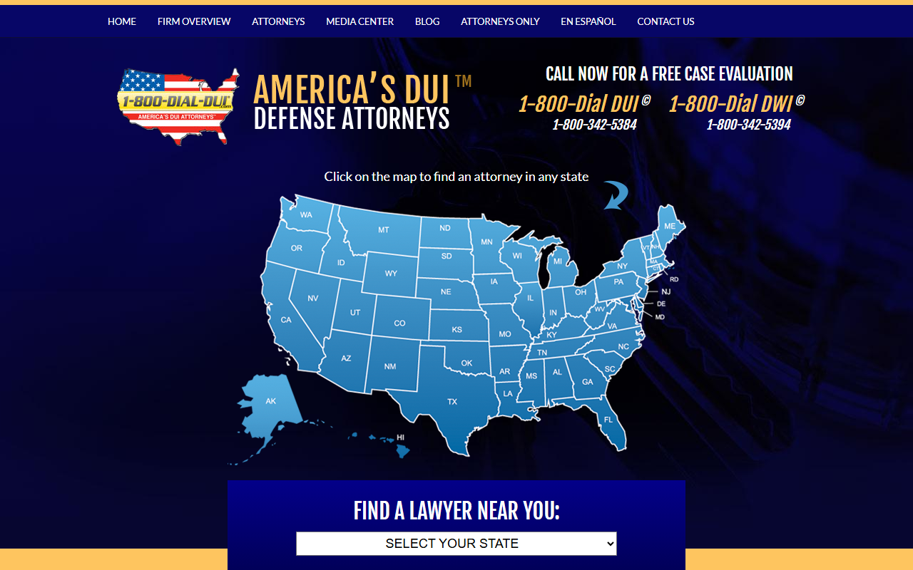 1-800-dial-dwi.com screenshot