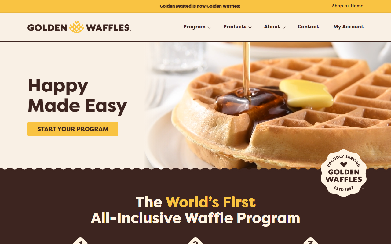 1-800-pancakes.com screenshot