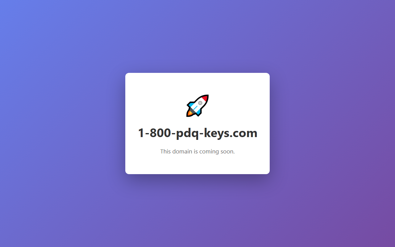 1-800-pdq-keys.com screenshot