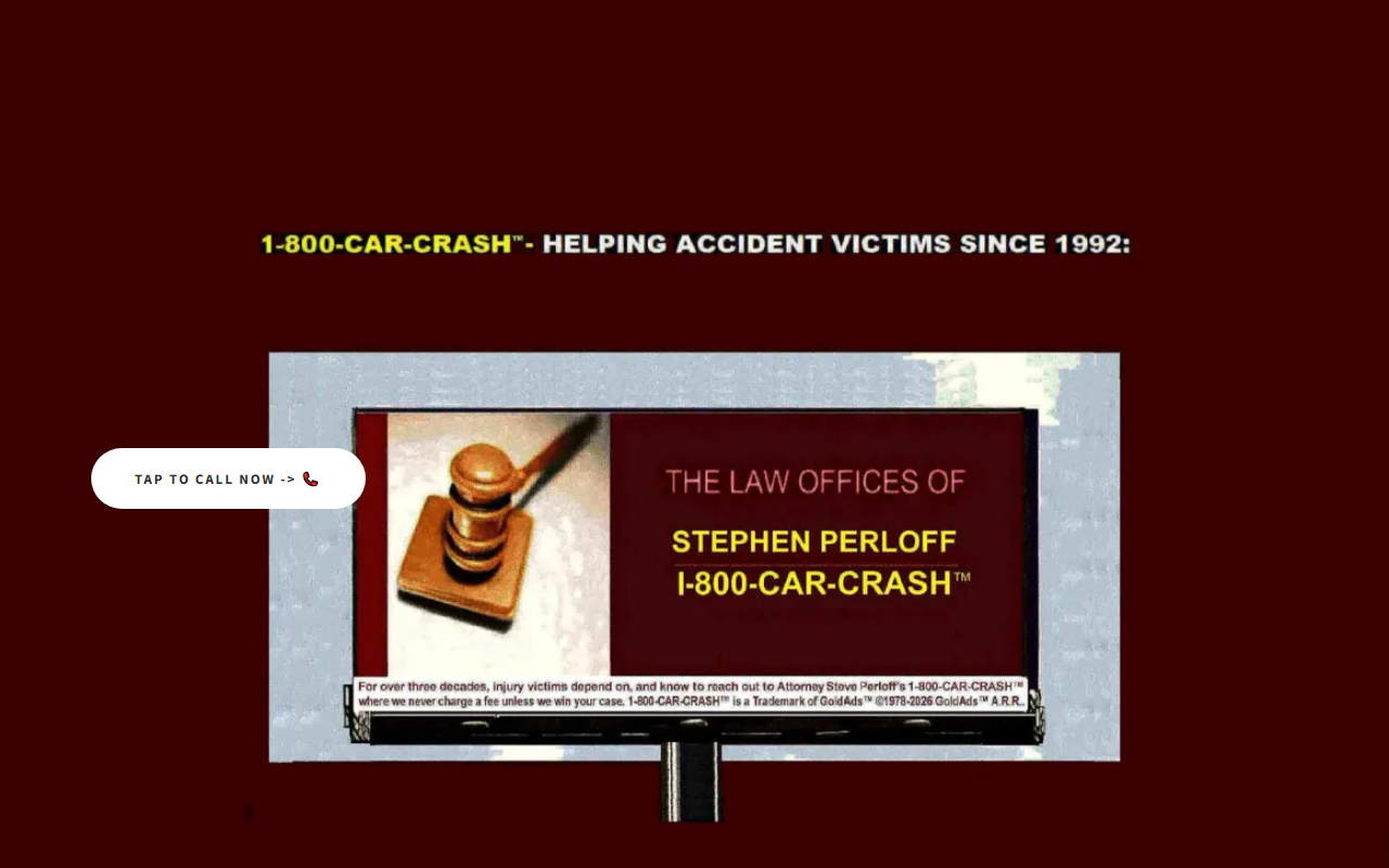 1-800-perloff.com screenshot