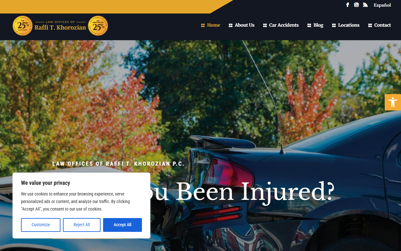 1-800-raffilaw.com screenshot
