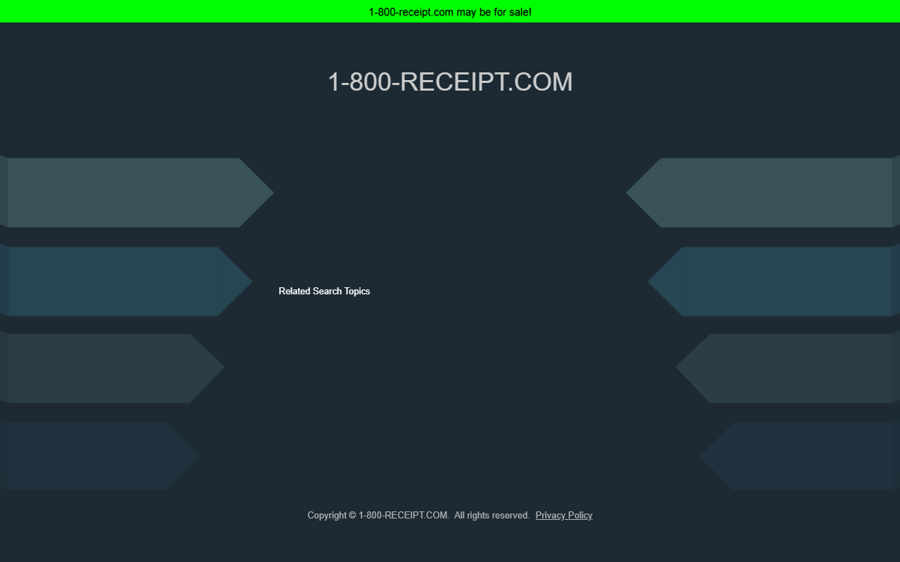 1-800-receipt.com screenshot