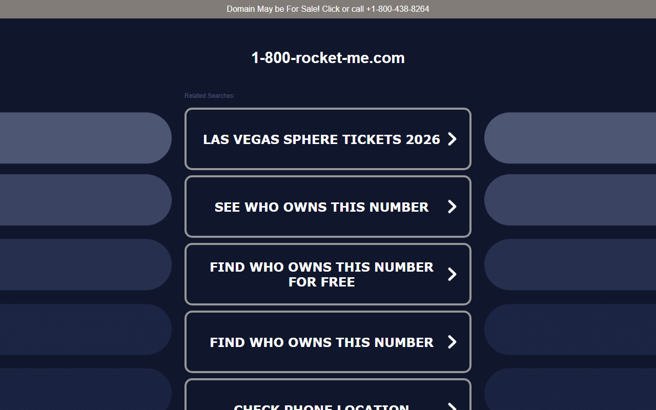 1-800-rocket-me.com screenshot