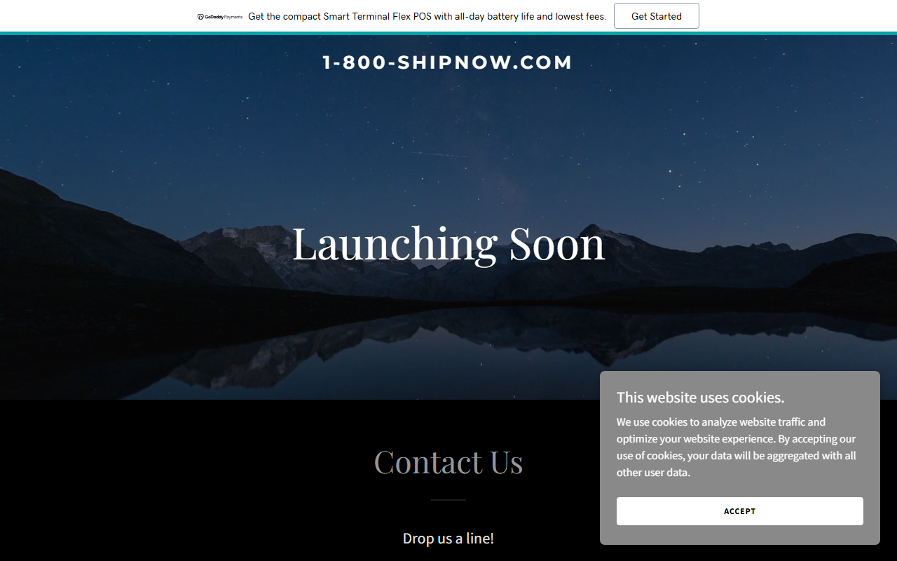 1-800-shipnow.com screenshot