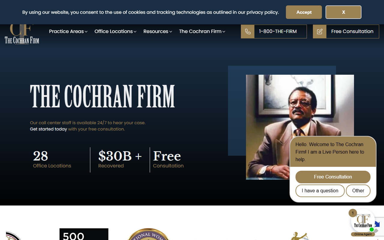 1-800-the-firm.com screenshot