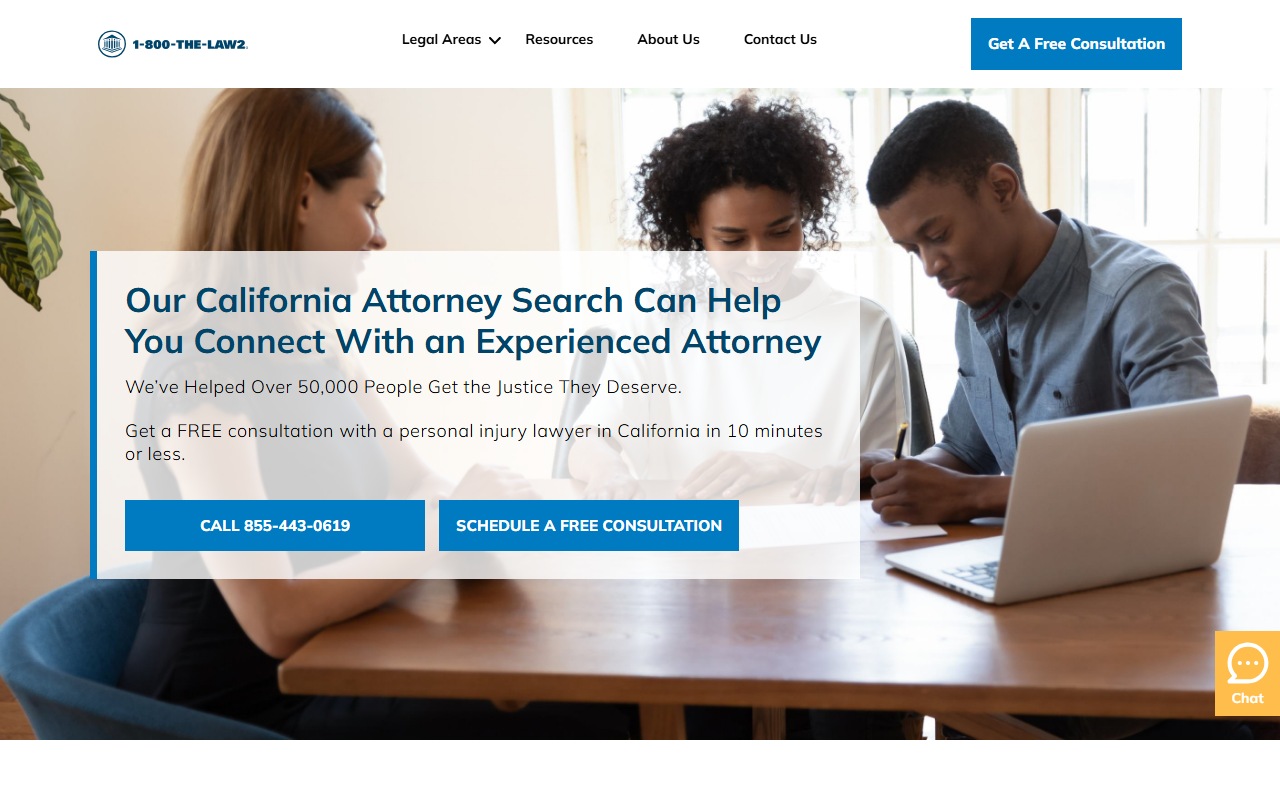 1-800-the-law-2.com screenshot