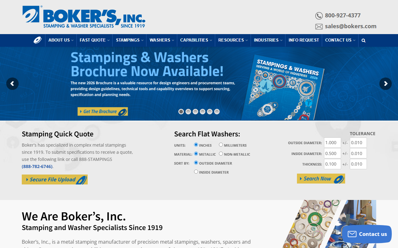 1-800-washers.com screenshot