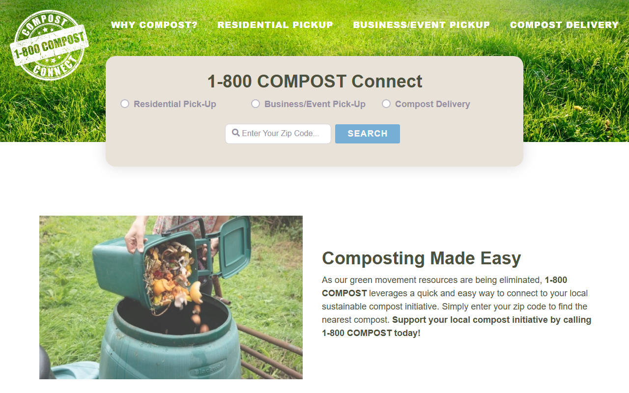 1-800compost.com screenshot
