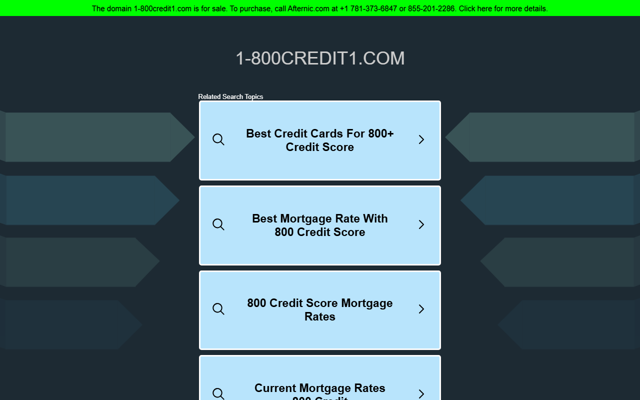 1-800credit1.com screenshot