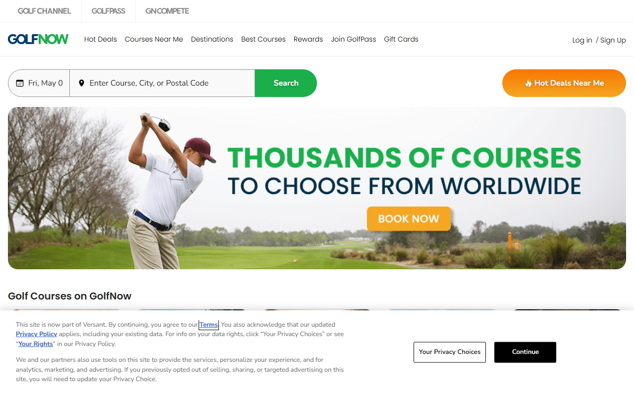 1-800golfnow.com screenshot