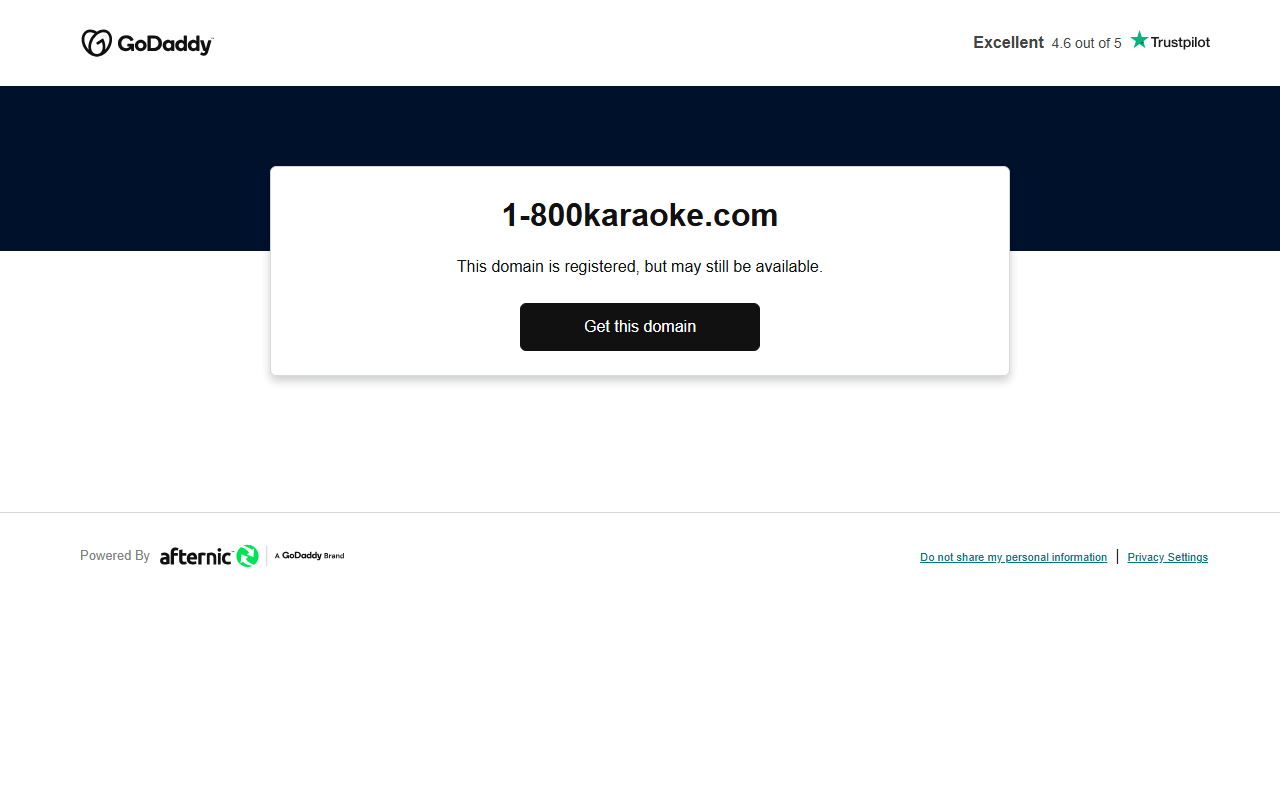 1-800karaoke.com screenshot