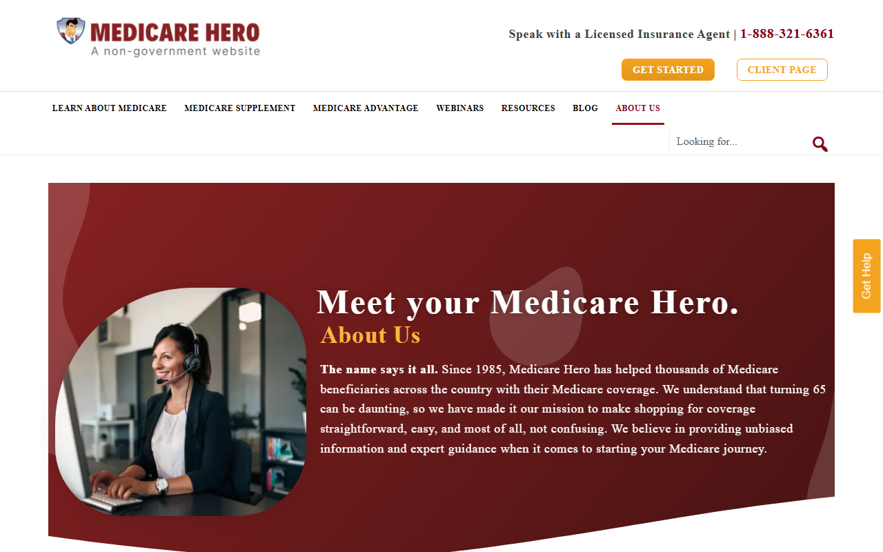 1-800medicare.com screenshot
