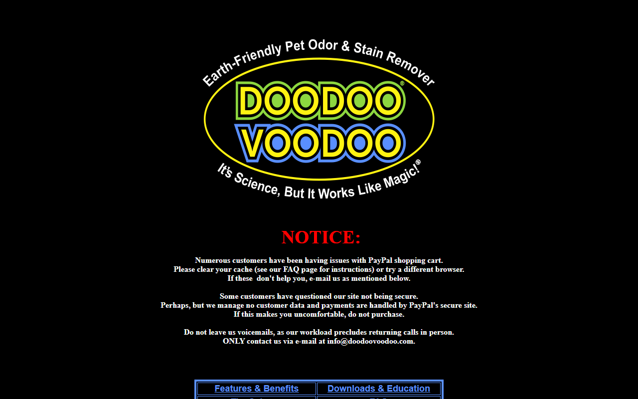 1-800petodor.com screenshot