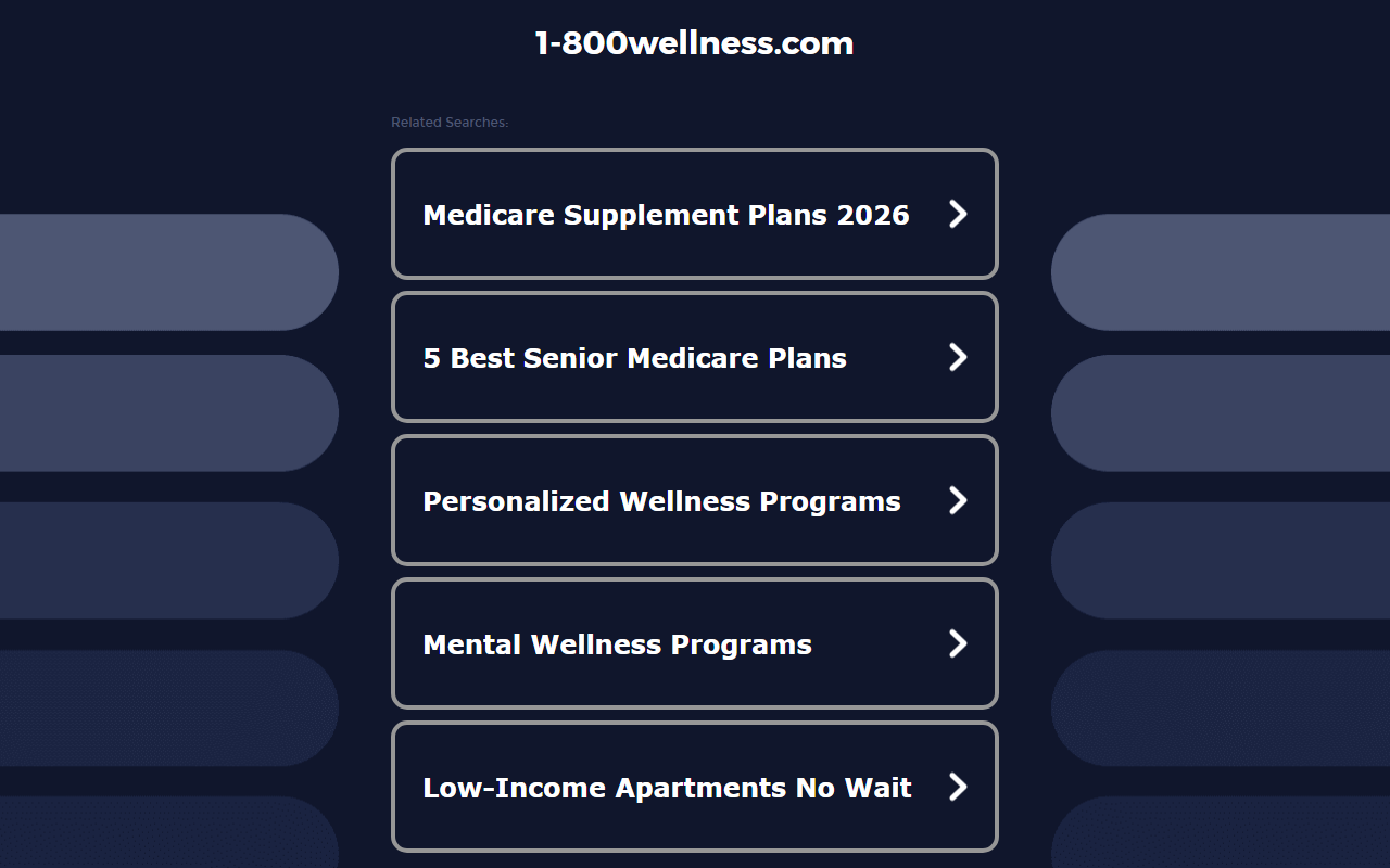 1-800wellness.com screenshot