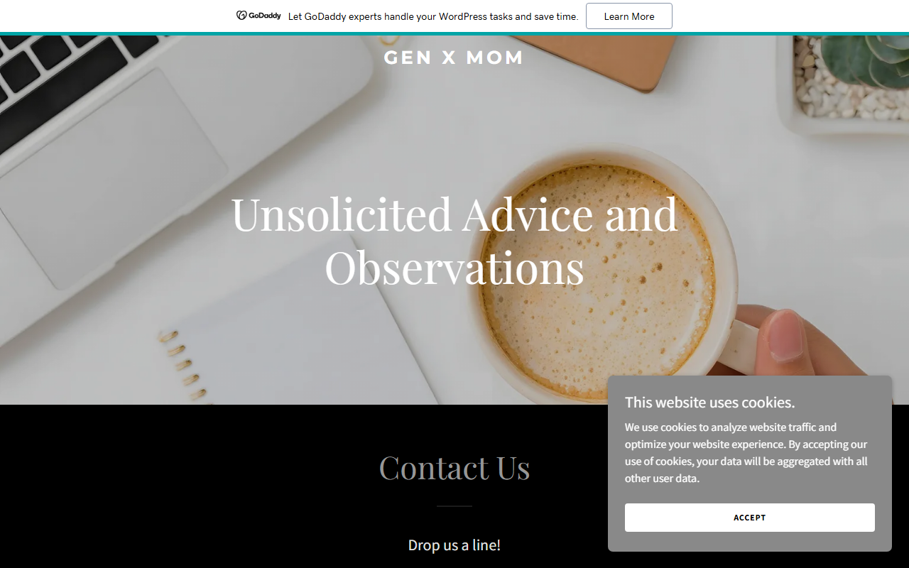 1-866-genxmom.com screenshot