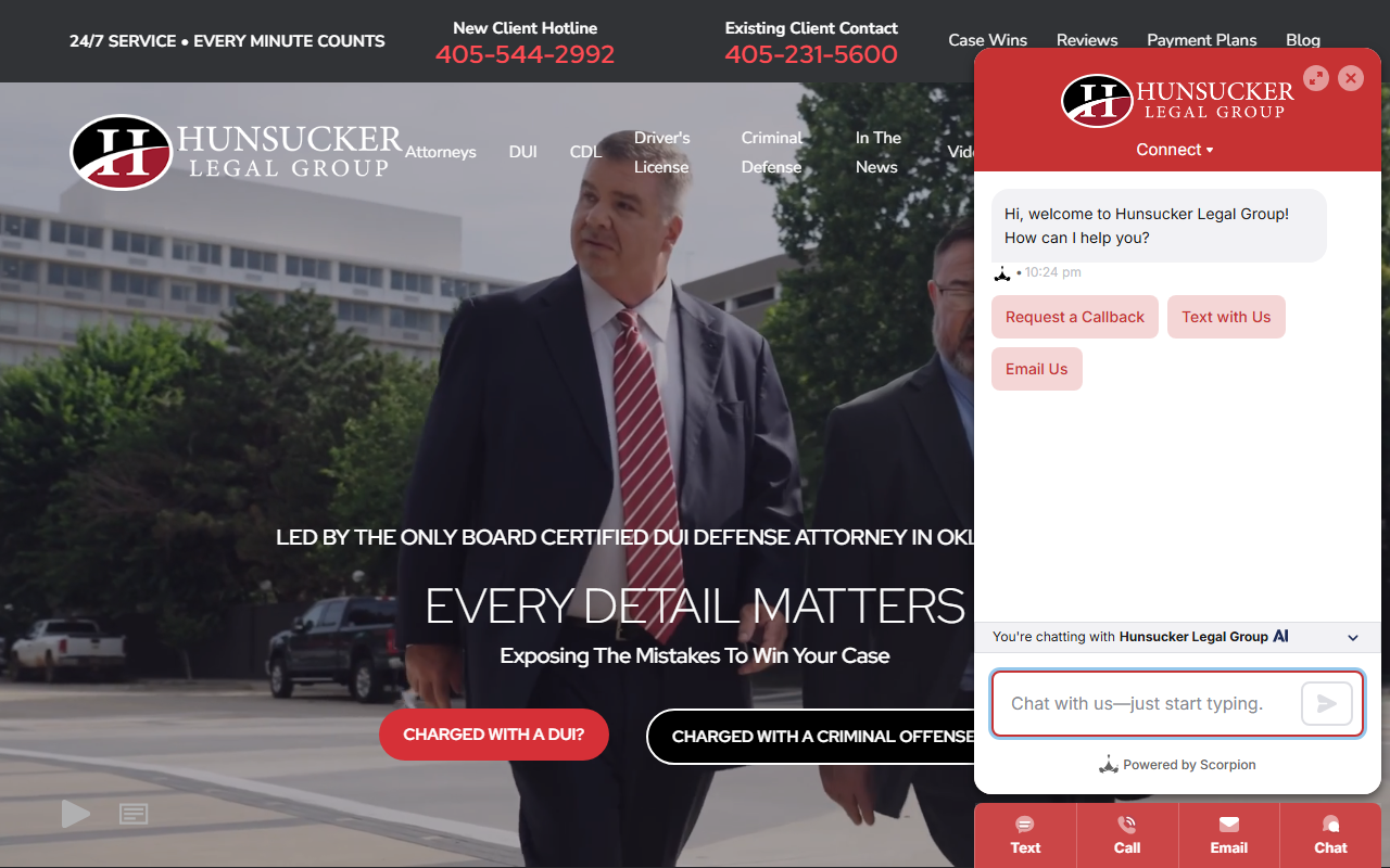 1-877-dui-lady.com screenshot