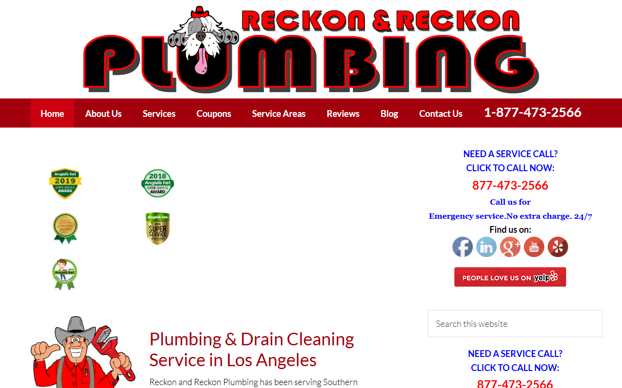 1-877-ireckon.com screenshot