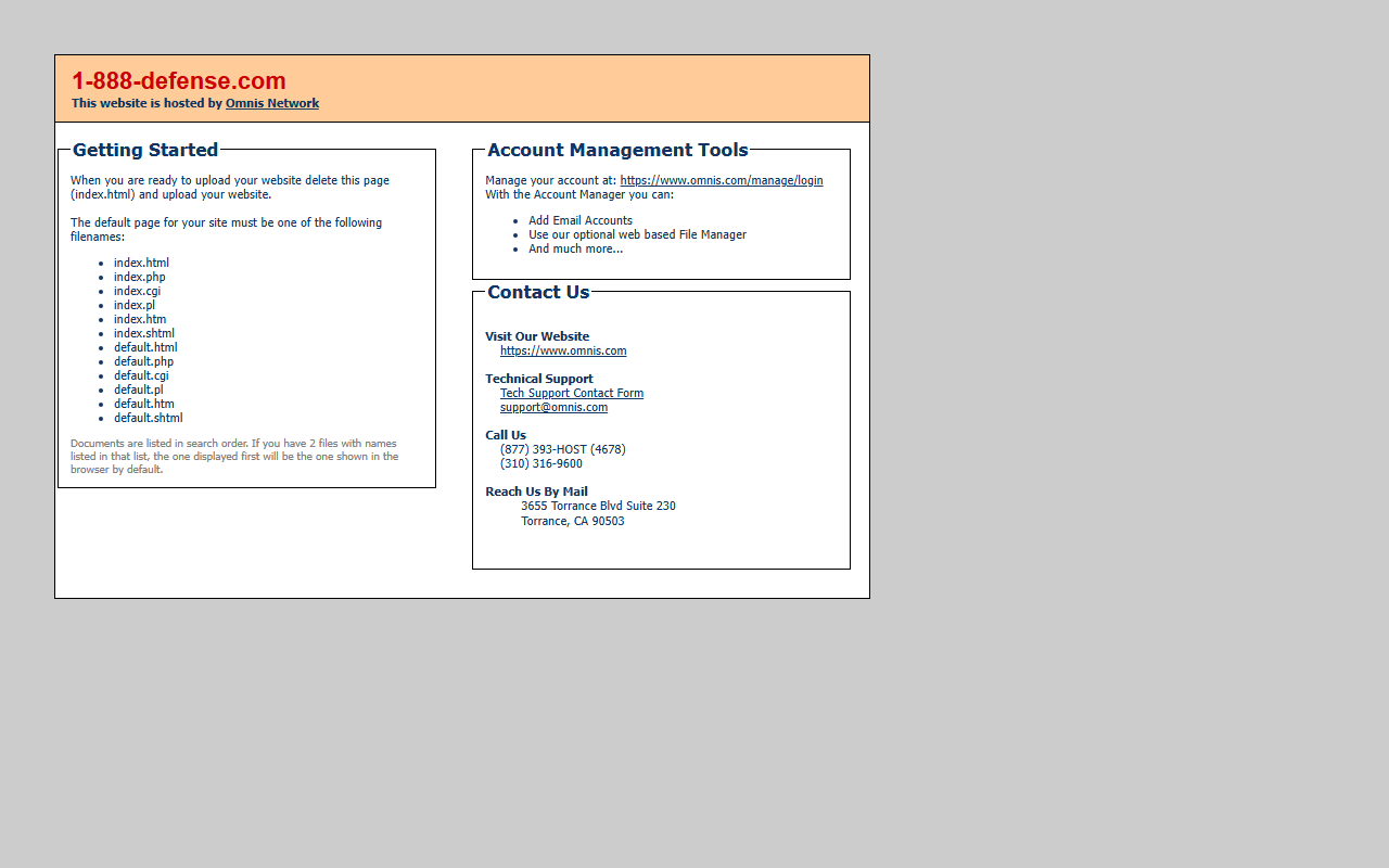 1-888-defense.com screenshot