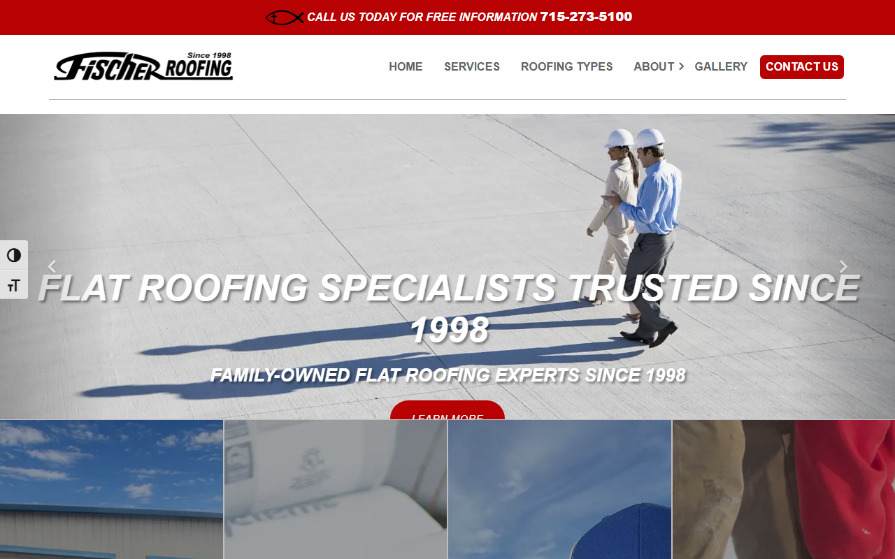 1800-a1roofs.com screenshot