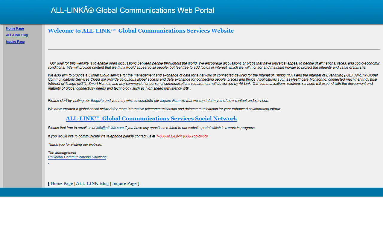 1800-all-link.com screenshot