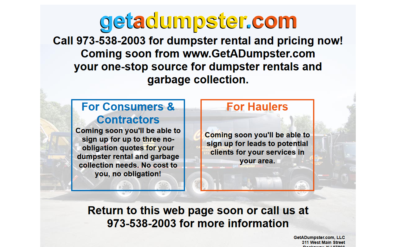 1800-dumpsters.com screenshot
