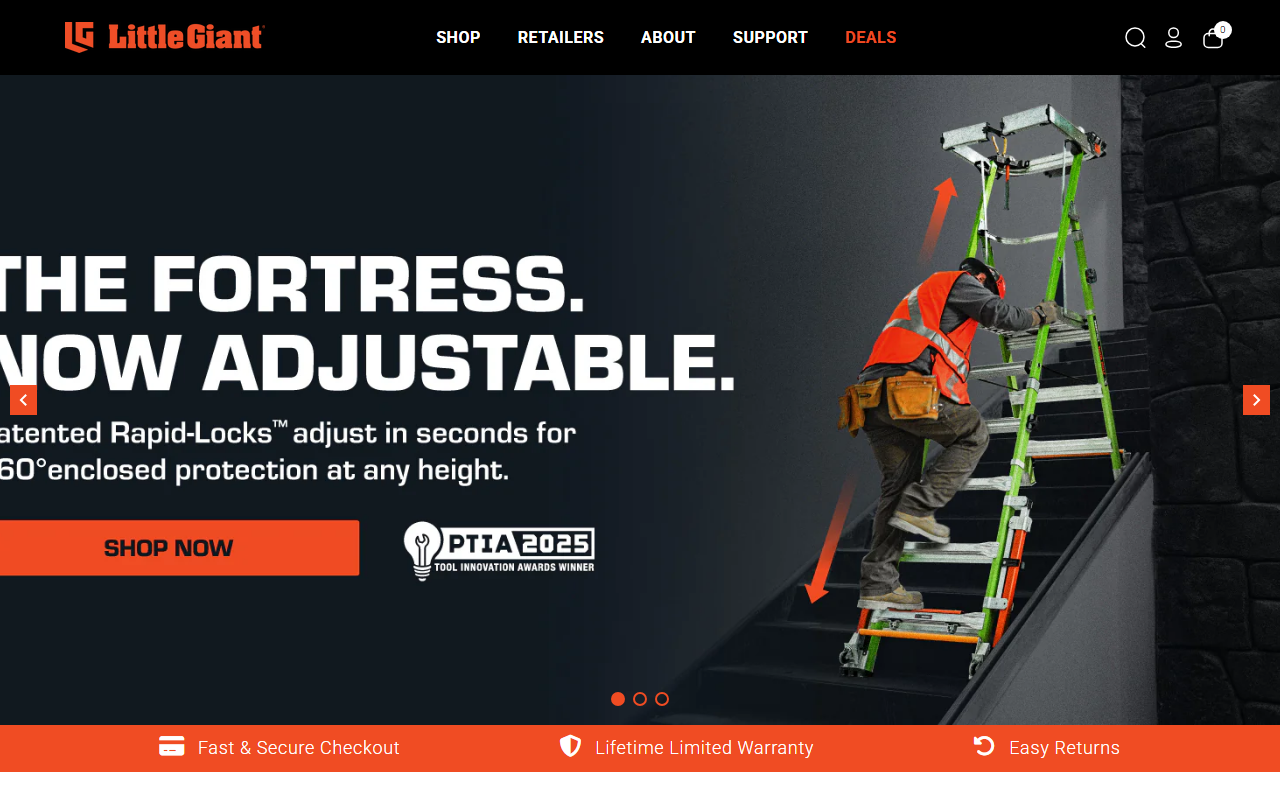 1800-ladders.com screenshot