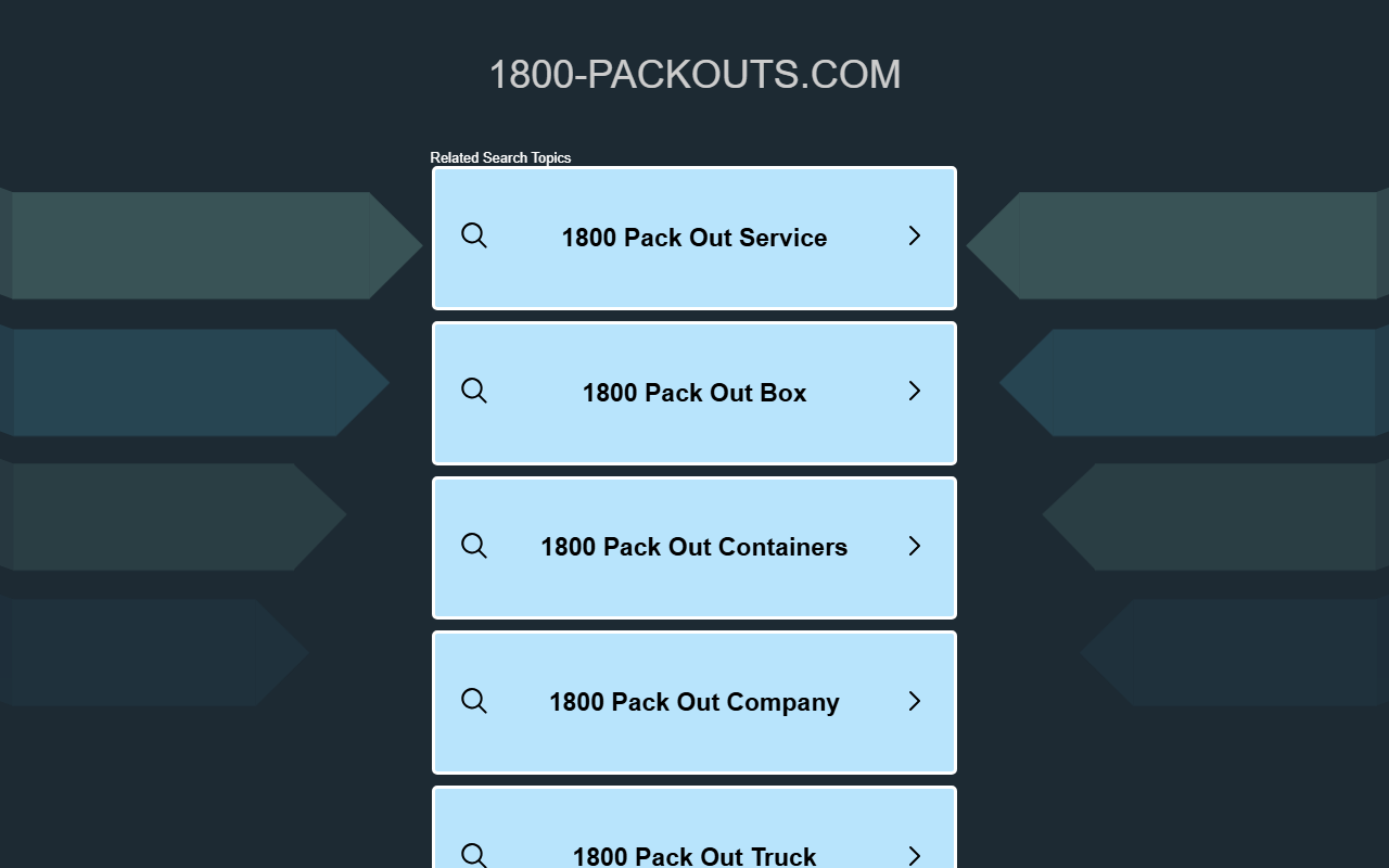 1800-packouts.com screenshot