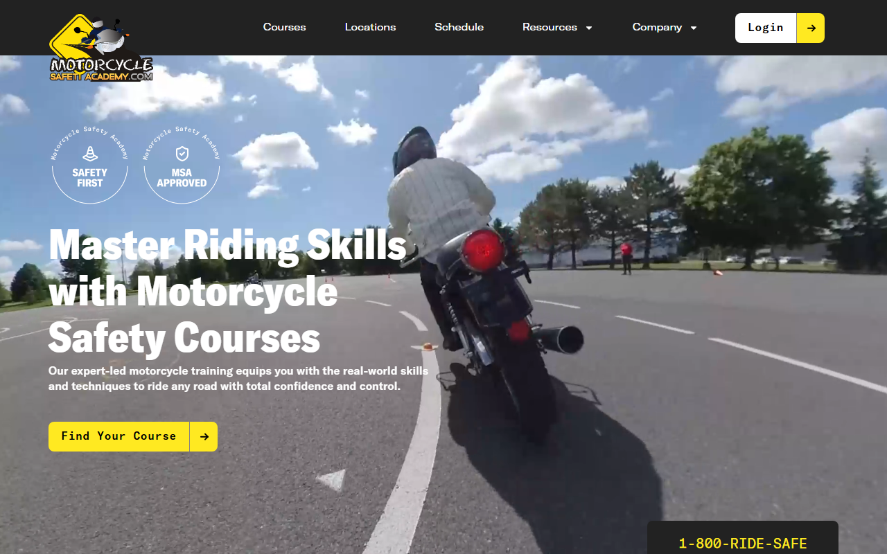 1800-ride-safe.com screenshot