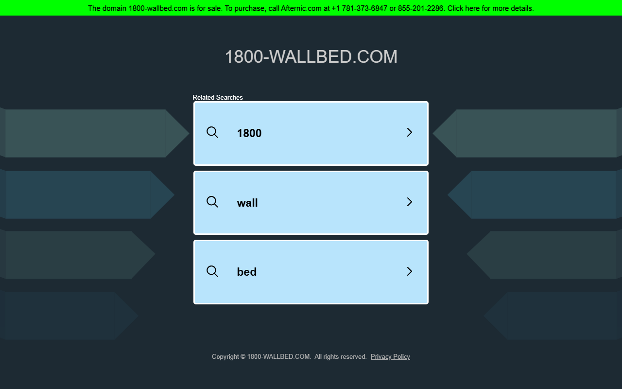 1800-wallbed.com screenshot