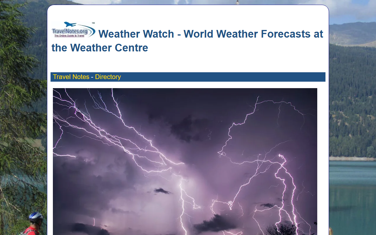 1800-weather.com screenshot
