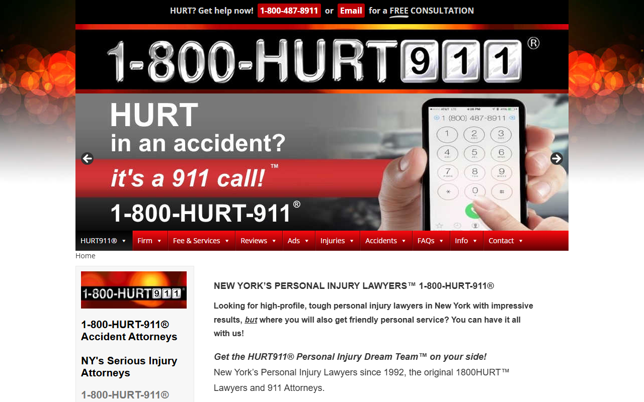 1800311hurt.com screenshot
