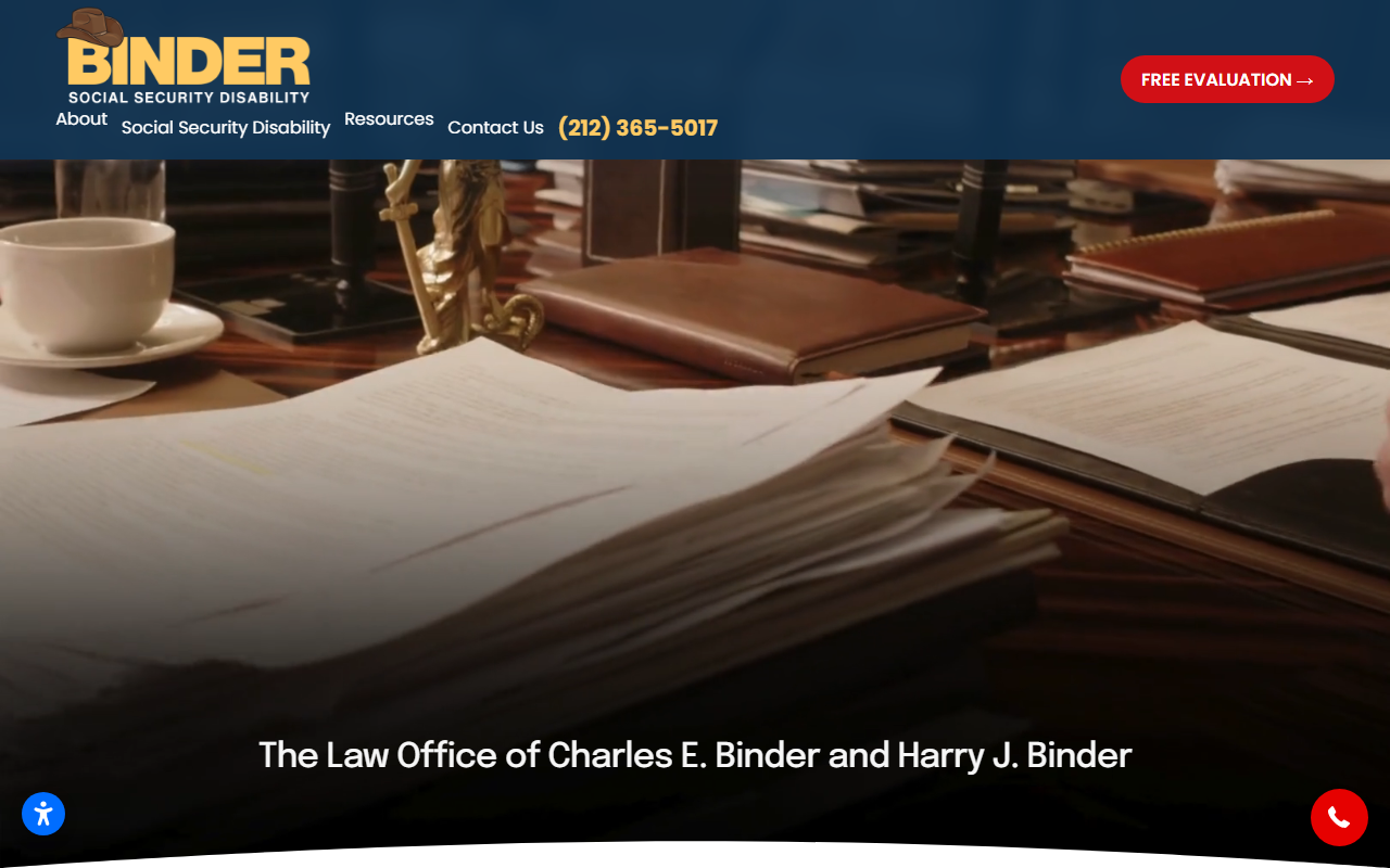 18004binder.com screenshot