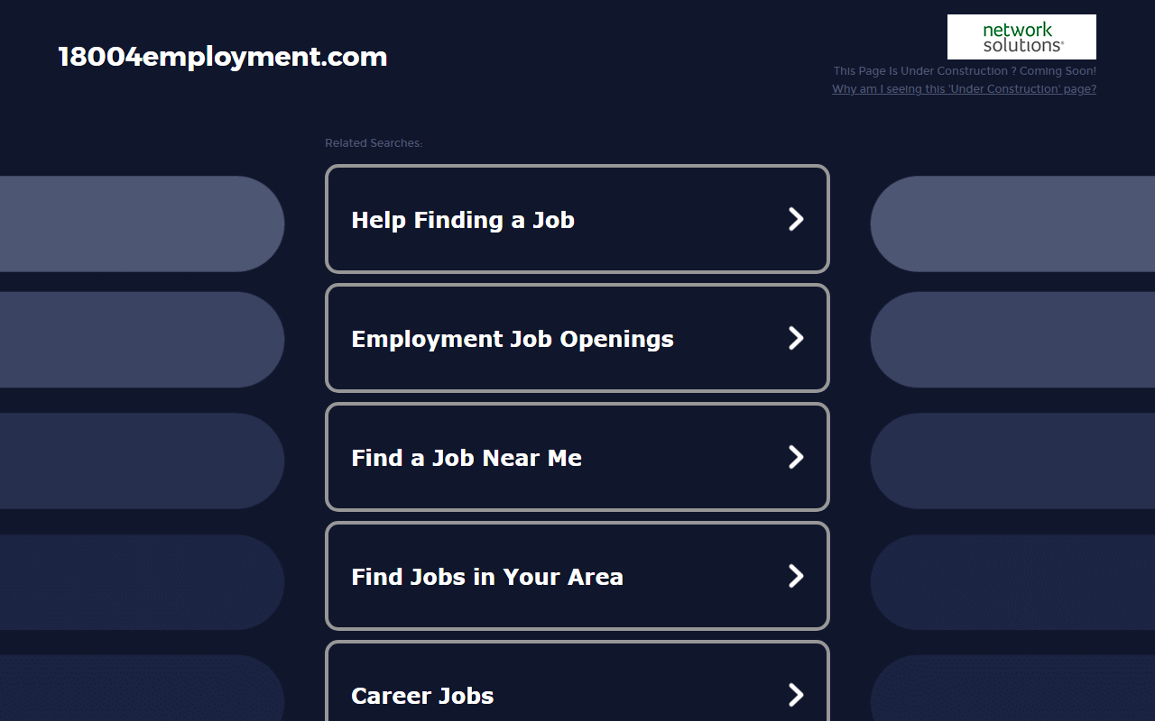 18004employment.com screenshot