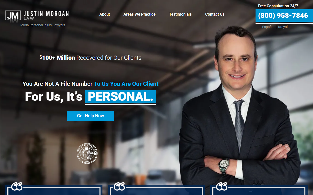 18009justin.com screenshot