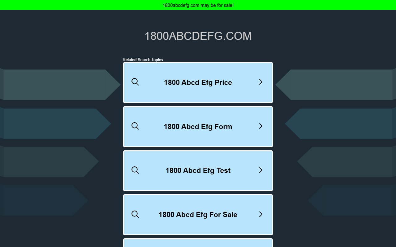 1800abcdefg.com screenshot