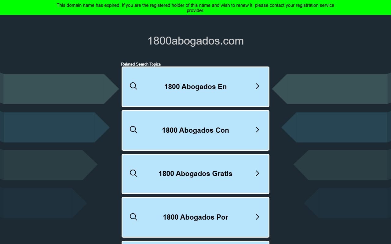 1800abogados.com screenshot