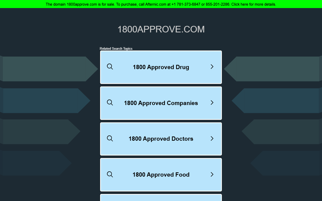 1800approve.com screenshot