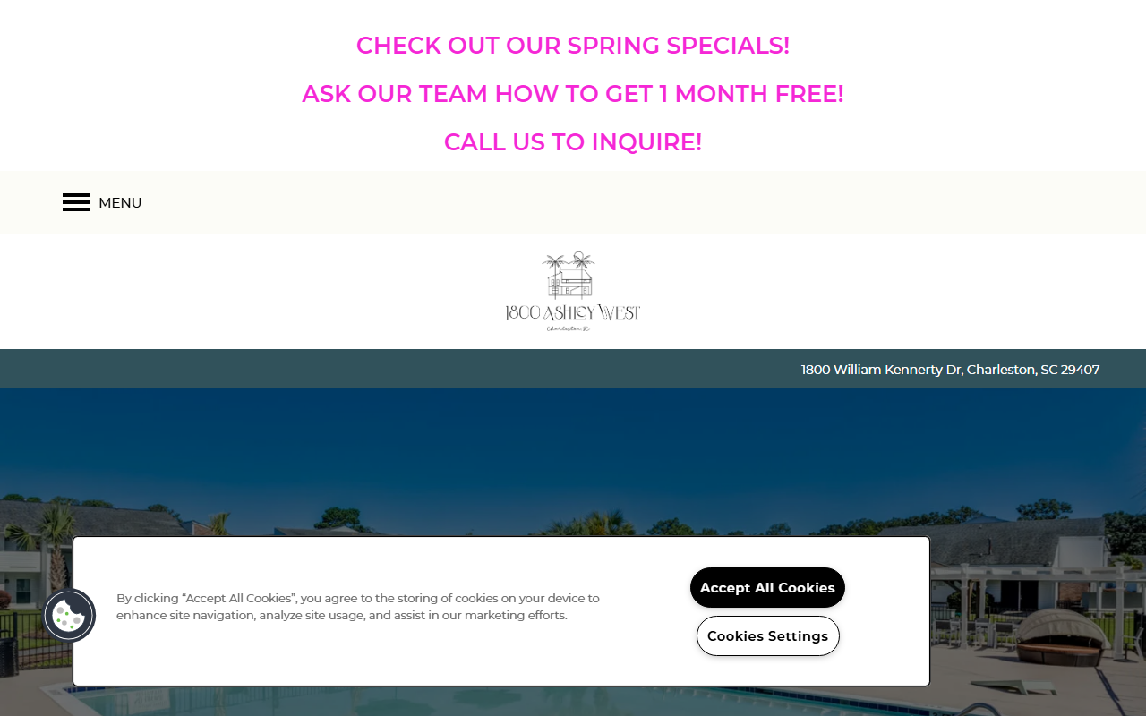 1800ashleywest.com screenshot