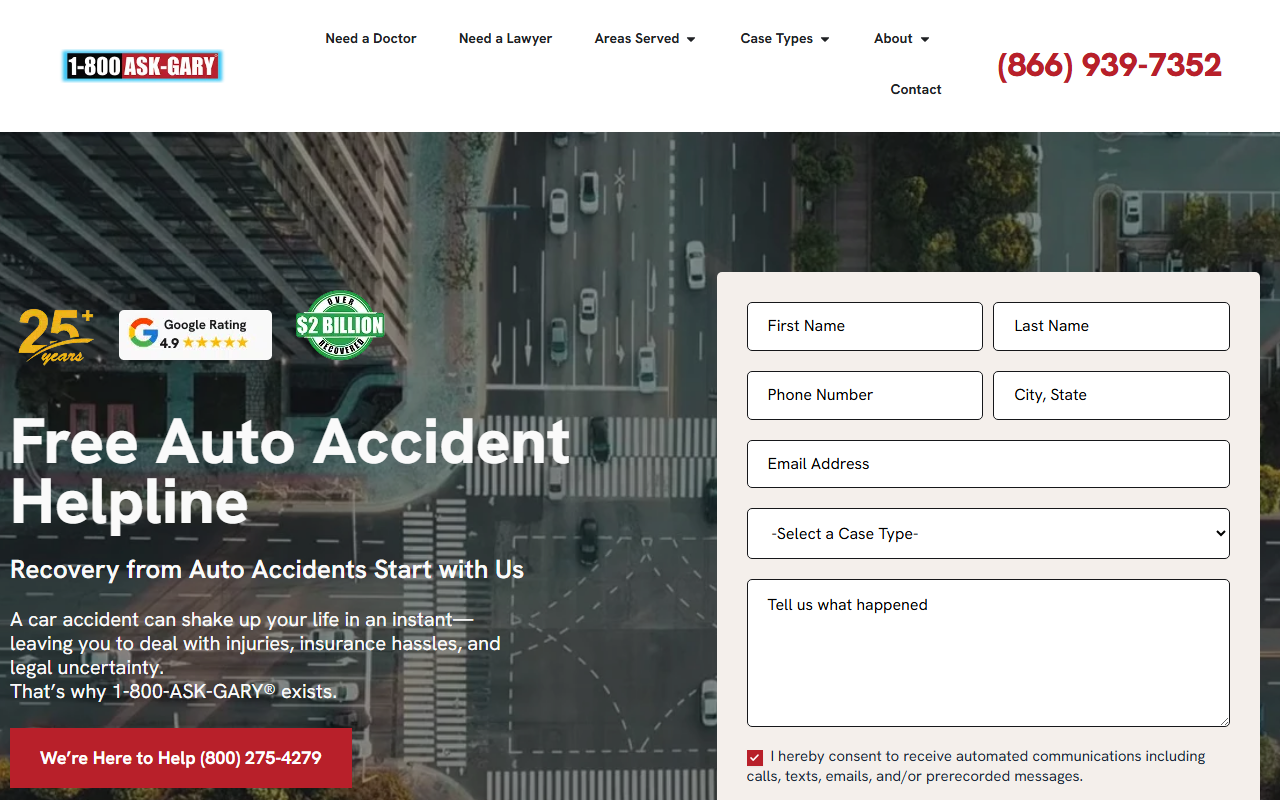 1800askgary.com screenshot