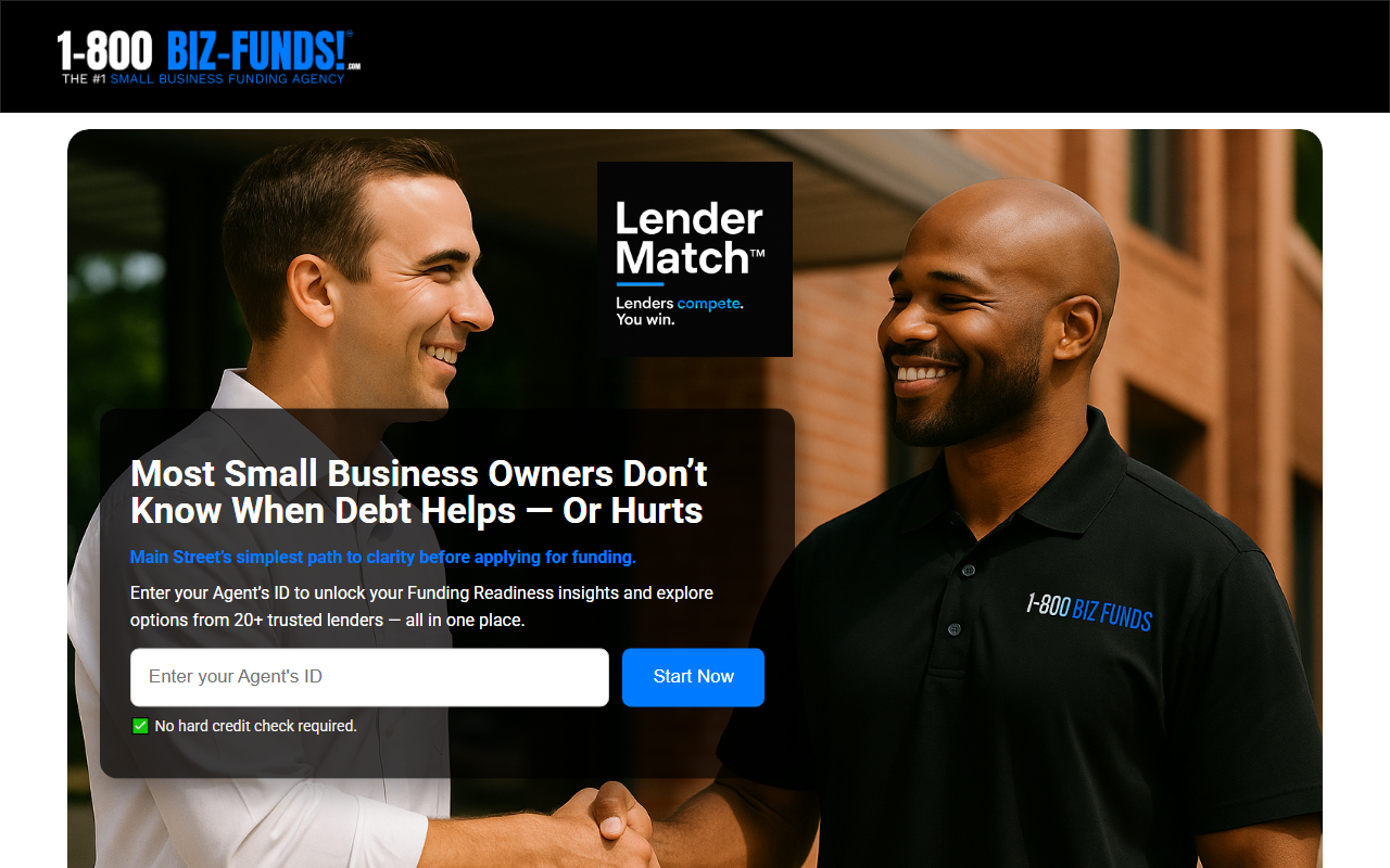 1800bizfunds.com screenshot
