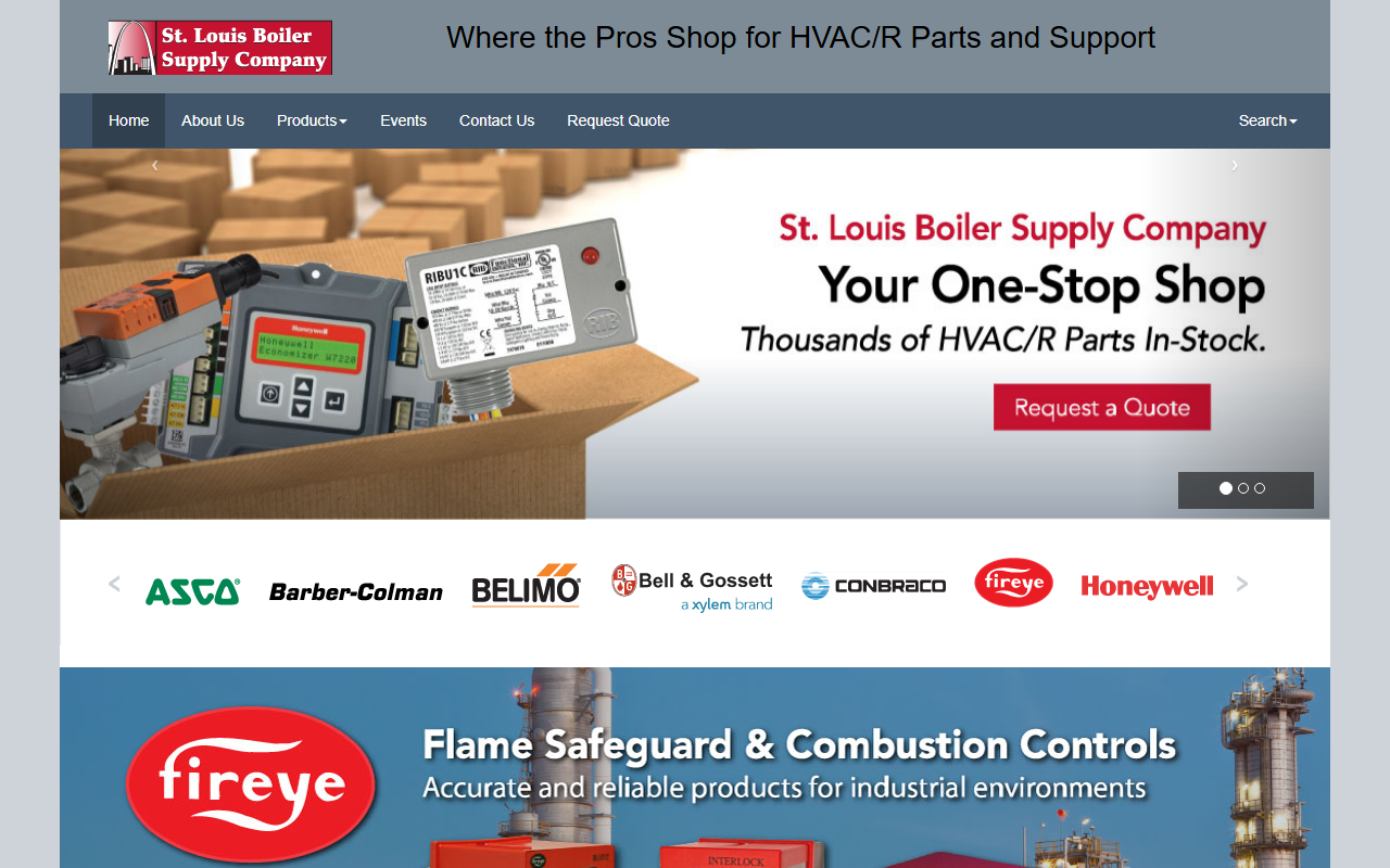 1800boilers.com screenshot