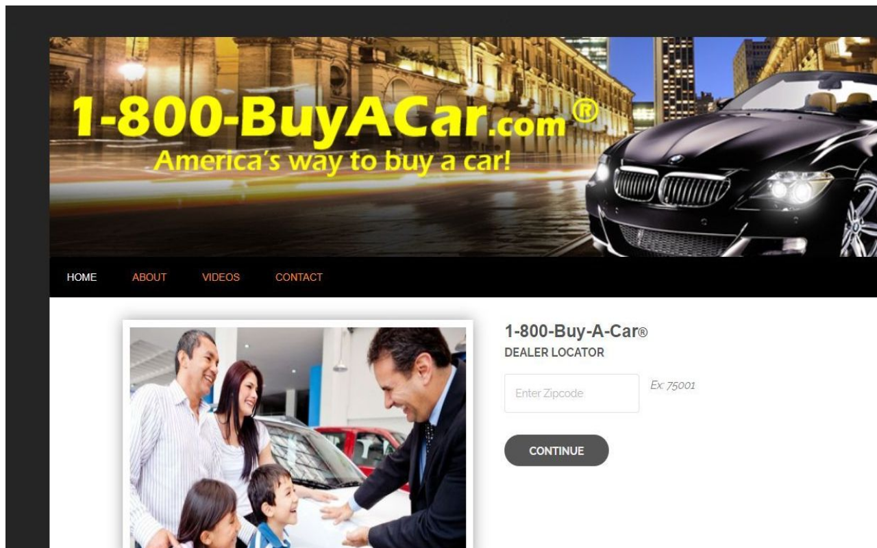 1800buyacar.com screenshot