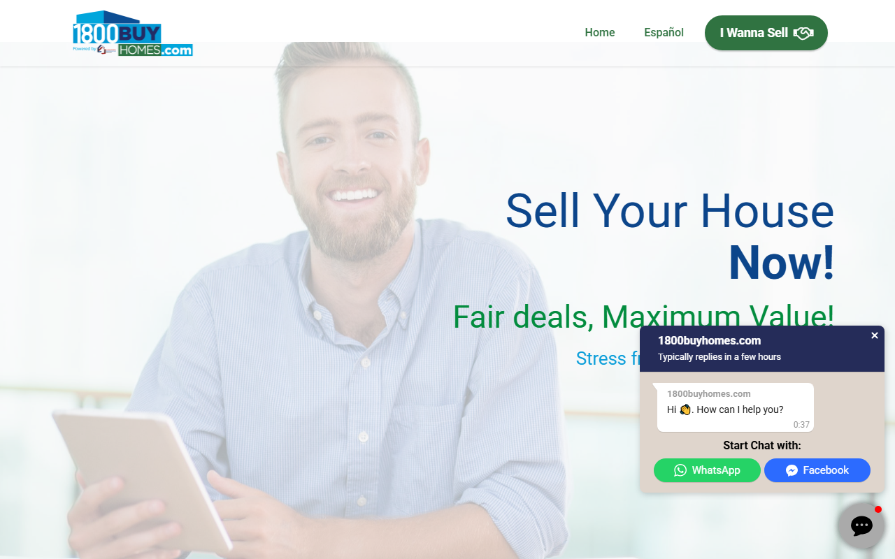 1800buyhomes.com screenshot