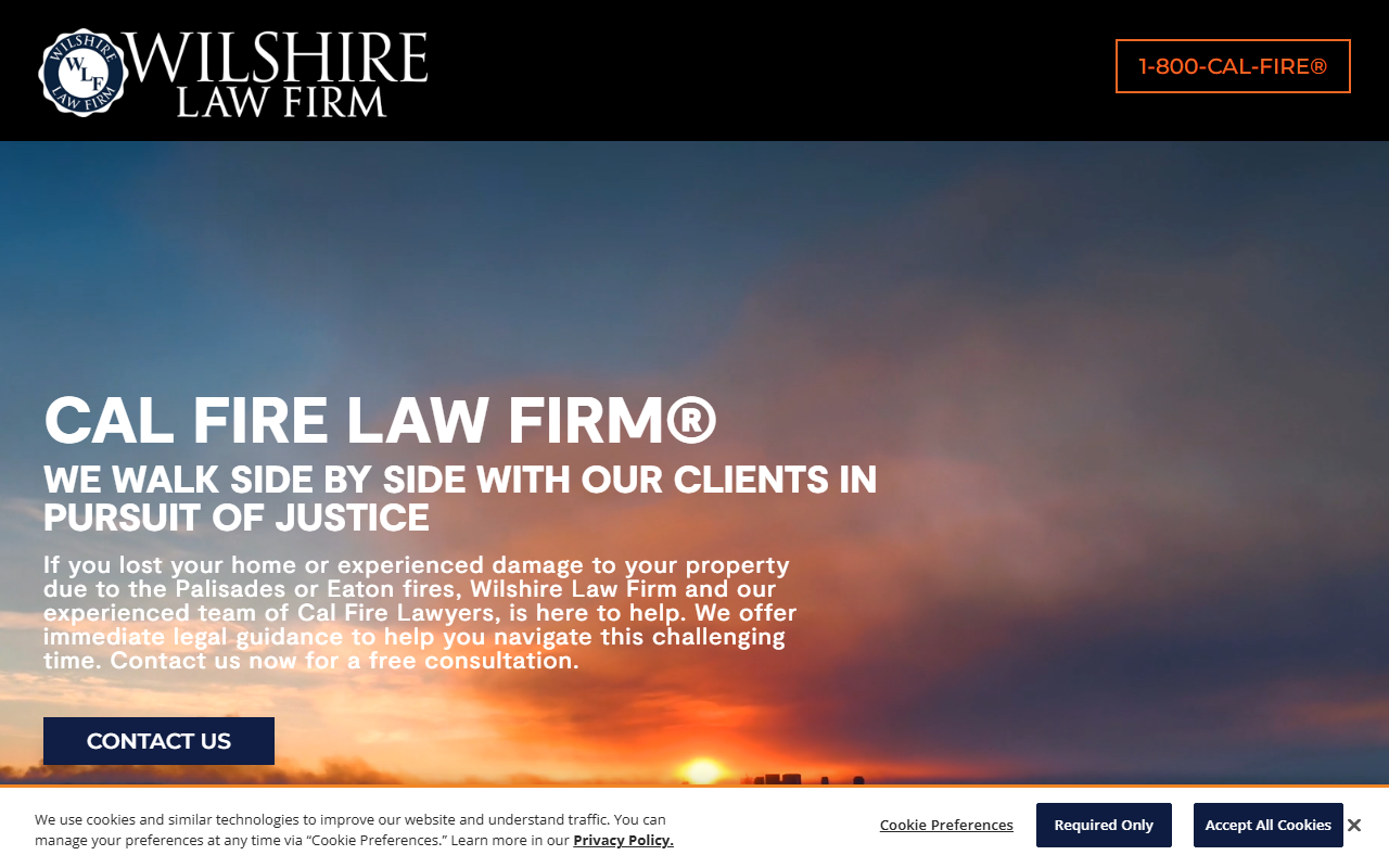 1800calfire.com screenshot
