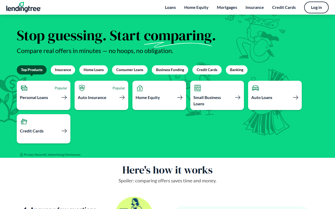 1800calltree.com screenshot