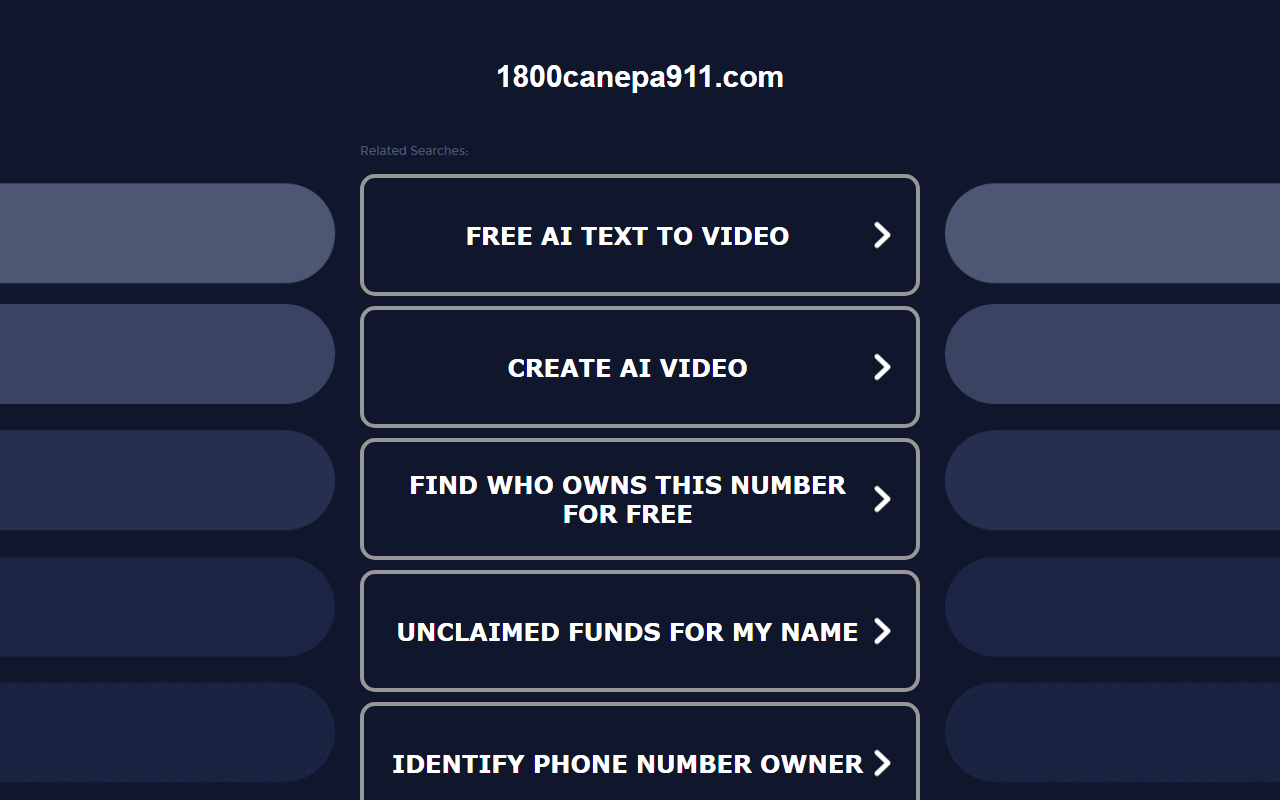 1800canepa911.com screenshot